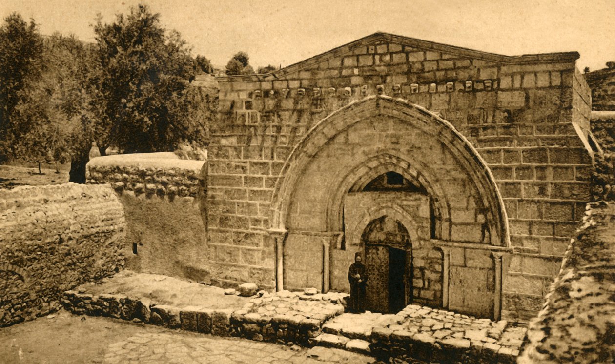 Jerusalem - Neitsytkirkko, c1918-c1939. tekijältä Unbekannt