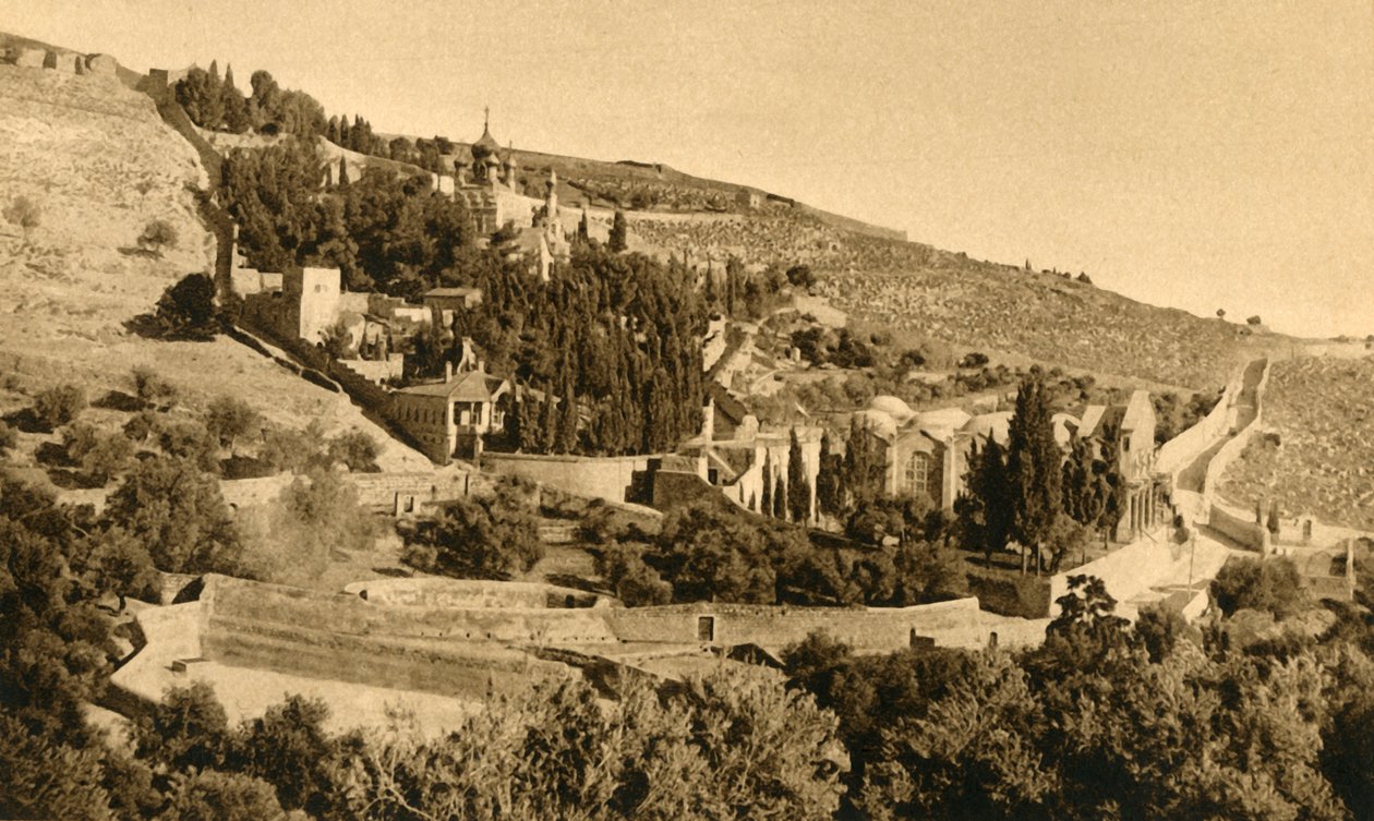 Jerusalem - Getsemane, c1918-c1939. tekijältä Unbekannt