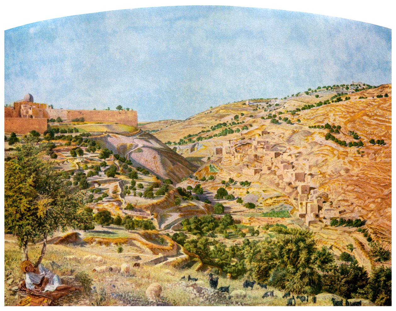 Jerusalem, 1854-1855 1956 tekijältä Unbekannt