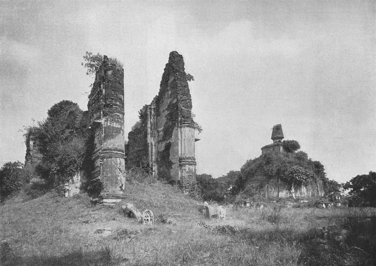 Jetawanarama ja Kiri-Dagoba 1100-luku jKr, Pollonneruwa, 1926 tekijältä Unbekannt