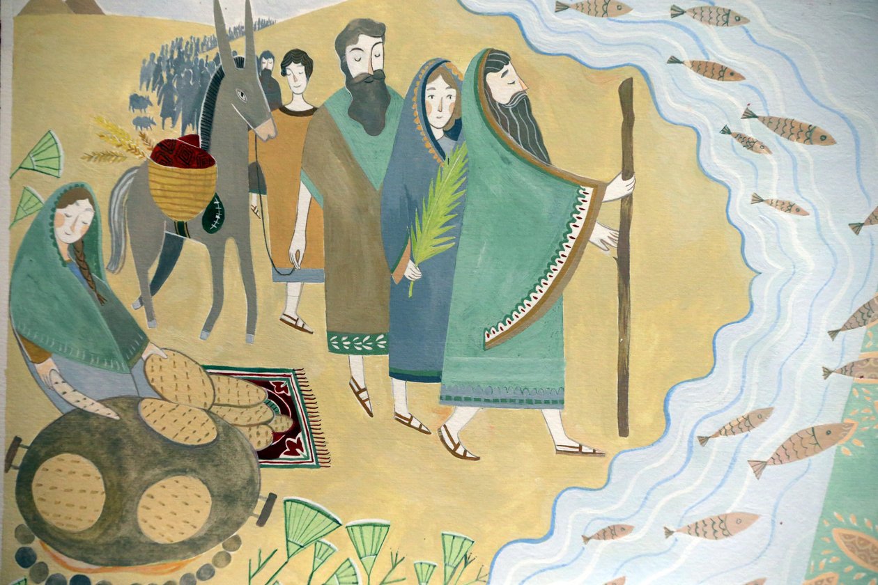Sveitsin juutalainen museo, Basel, Egyptistä lähtö, pääsiäinen (kuva) tekijältä Unbekannt