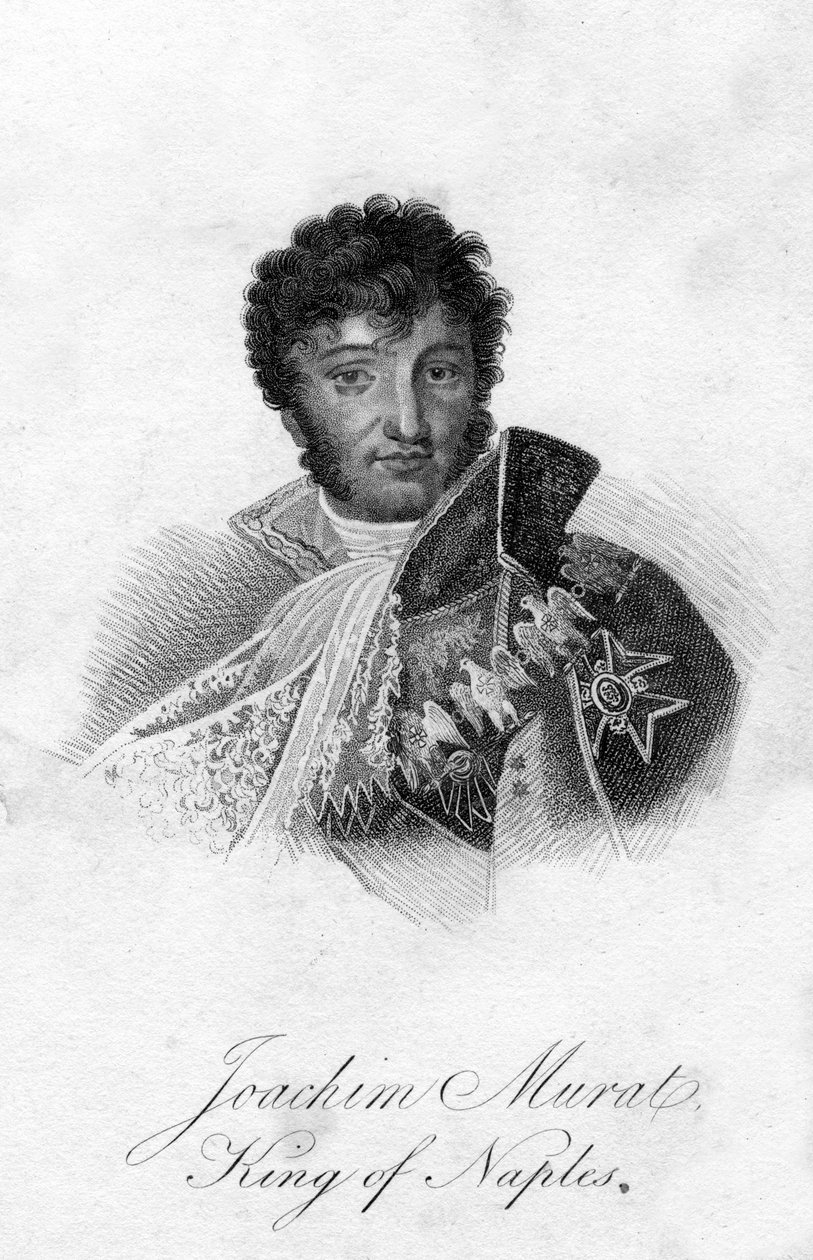 Joachim Murat, Napolin kuningas, 1800-luku tekijältä Unbekannt