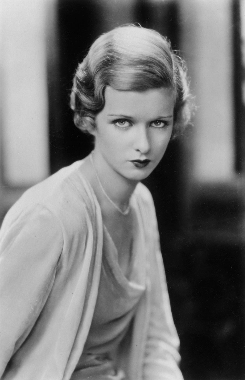 Joan Bennett 1910-1990. Amerikkalainen näyttelijä, 1900-luku tekijältä Unbekannt