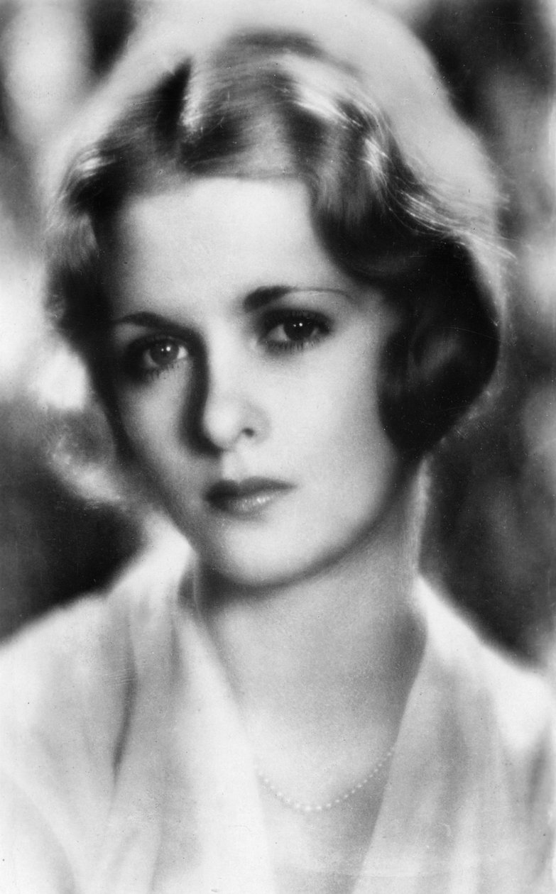 Joan Bennett 1910-1990. Amerikkalainen näyttelijä, 1900-luku tekijältä Unbekannt