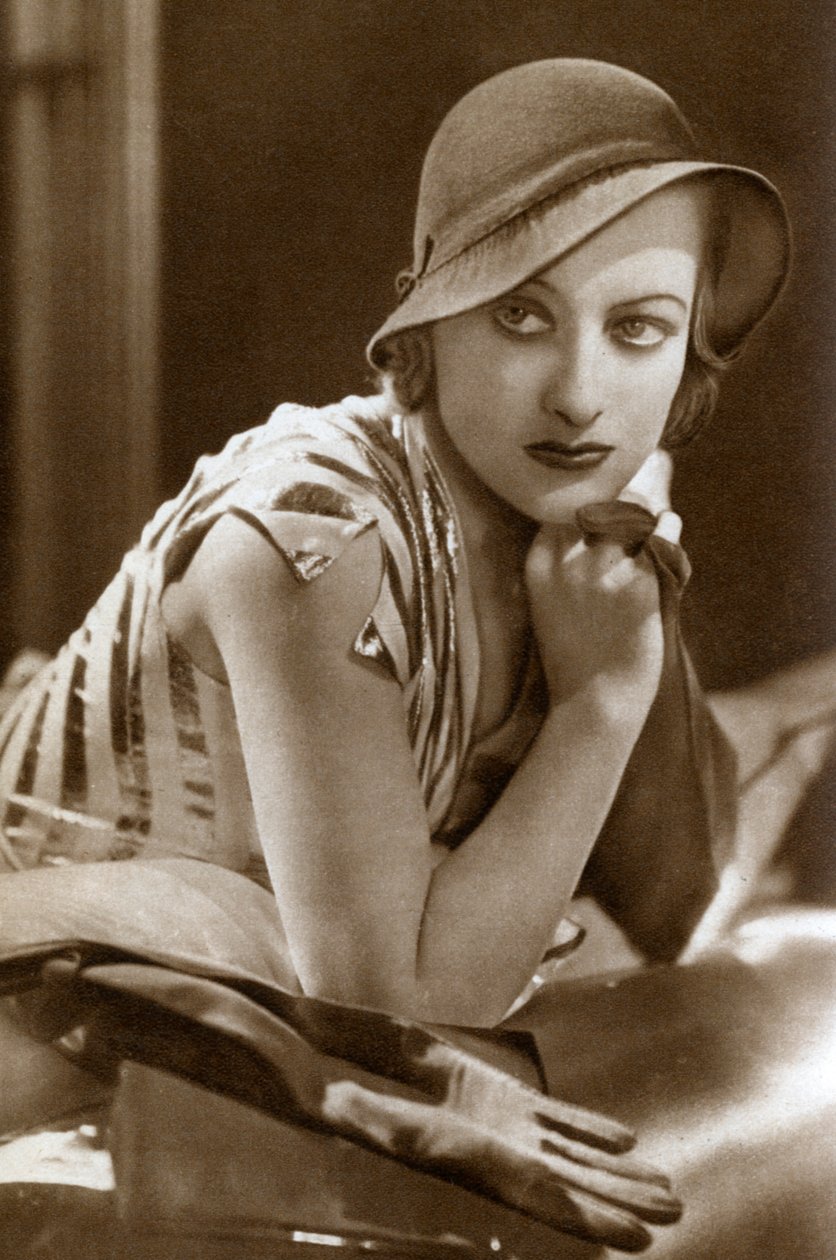 Joan Crawford, yhdysvaltalainen näyttelijä, 1933 tekijältä Unbekannt