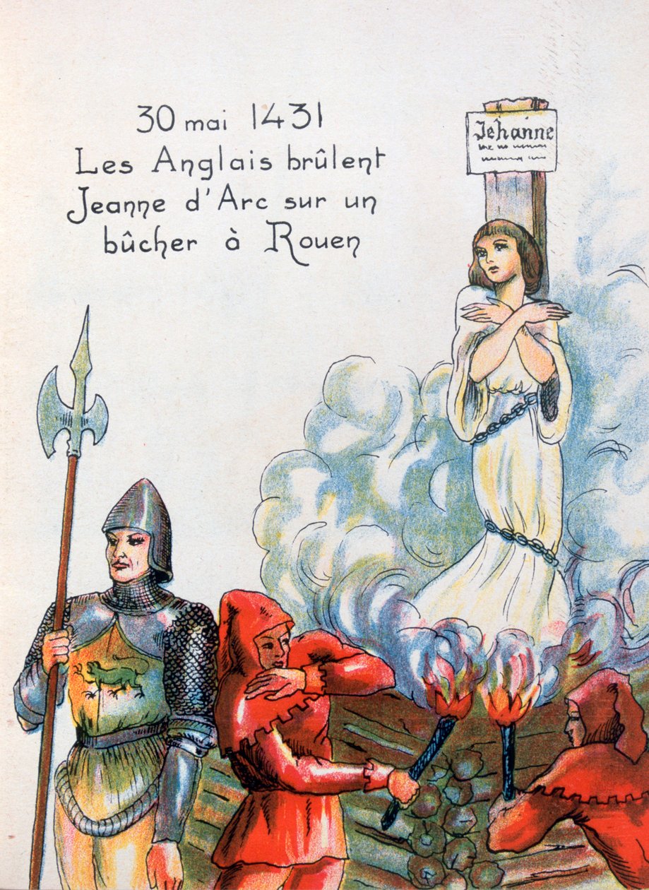 Englantilaiset teloittivat Jeanne d