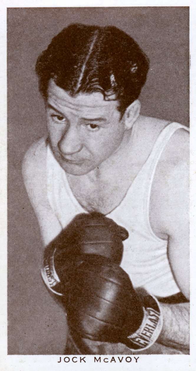 Jock McAvoy, brittiläinen nyrkkeilijä, 1938 tekijältä Unbekannt