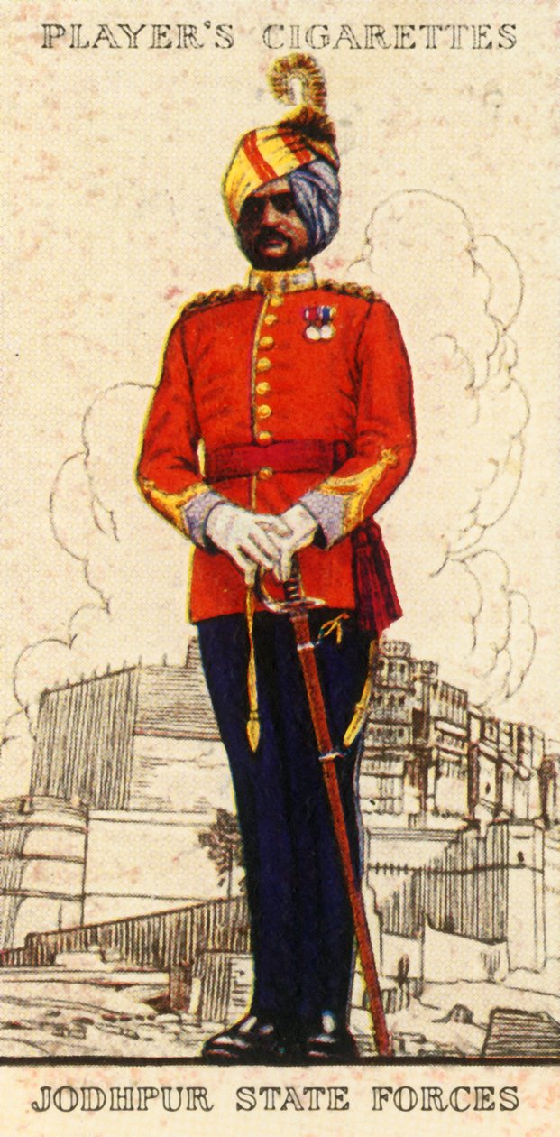 Jodhpurin osavaltion joukot, 1936. tekijältä Unbekannt