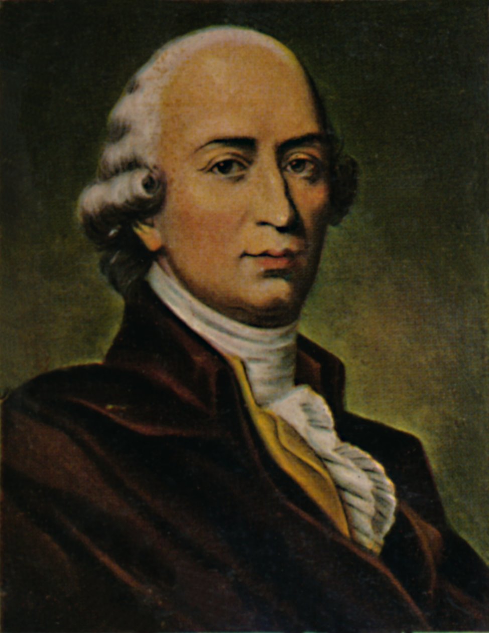 Johann Gottfried Herder 1744-1803. - Maalaus Graeflen mukaan, 1934. tekijältä Unbekannt