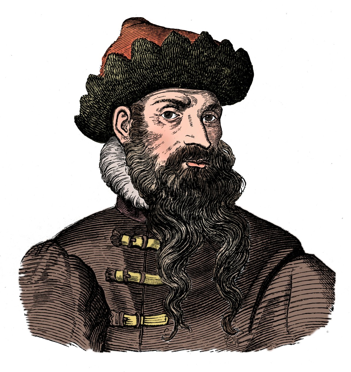 Johann Gutenberg, saksalainen metallityöläinen ja keksijä, 1500-luku, 1870. tekijältä Unbekannt