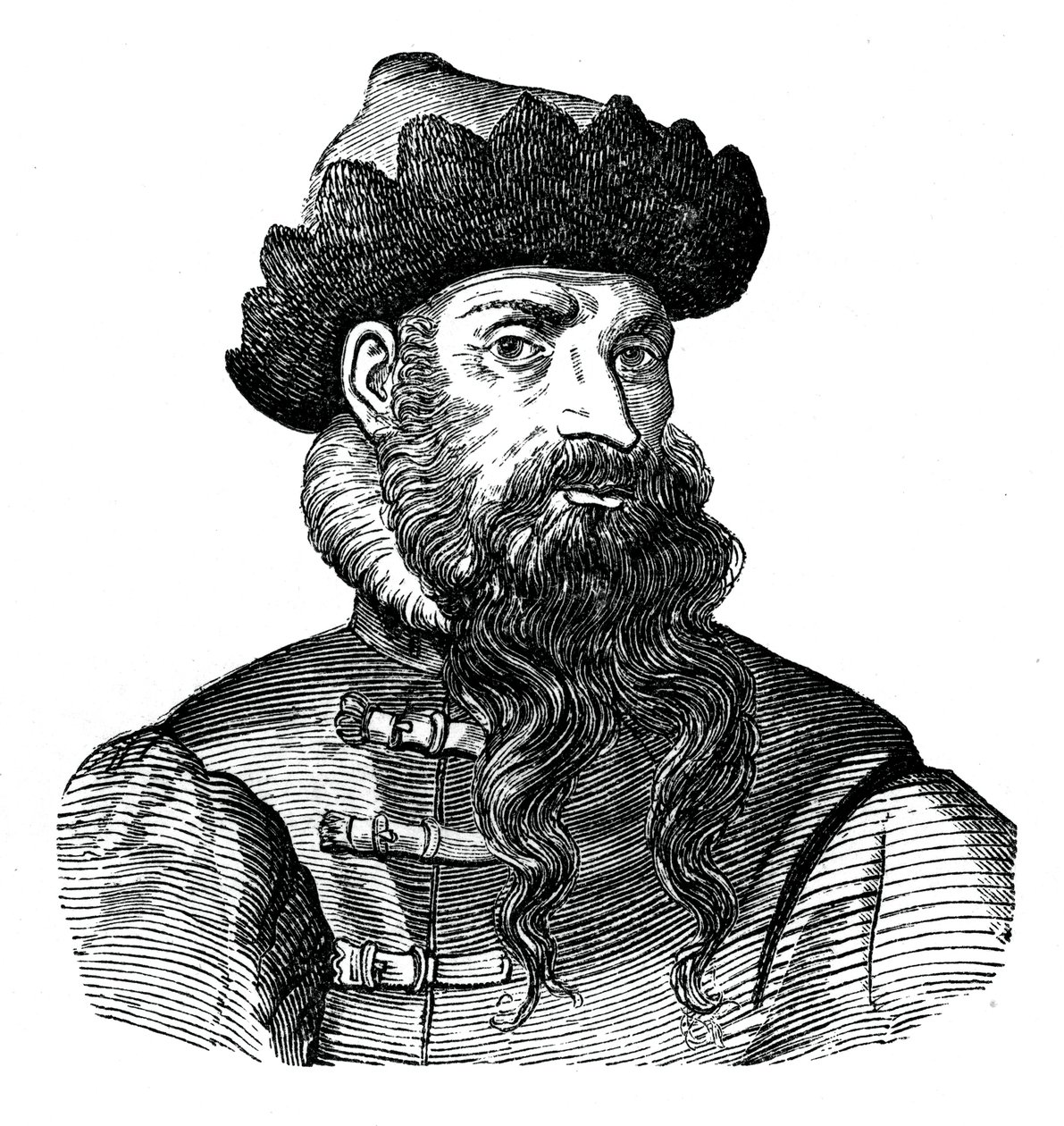 Johann Gutenberg, saksalainen metallityöläinen ja keksijä, 1500-luku, 1870 tekijältä Unbekannt