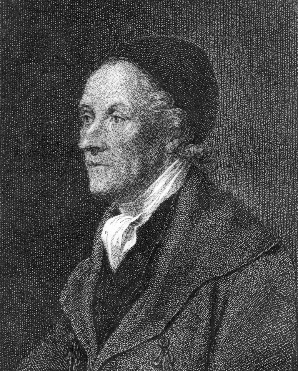 Johann Kaspar Lavater, sveitsiläinen fysiognomisti ja teologi, 1800-luvun alku tekijältä Unbekannt