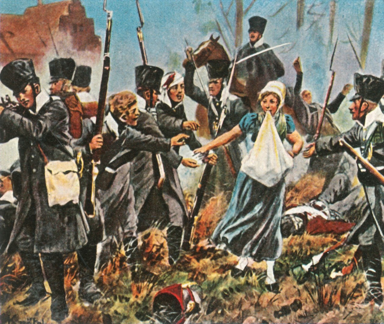 Johanna Stegen taisteluissa Lüneburgissa 2. huhtikuuta 1813 1936. tekijältä Unbekannt