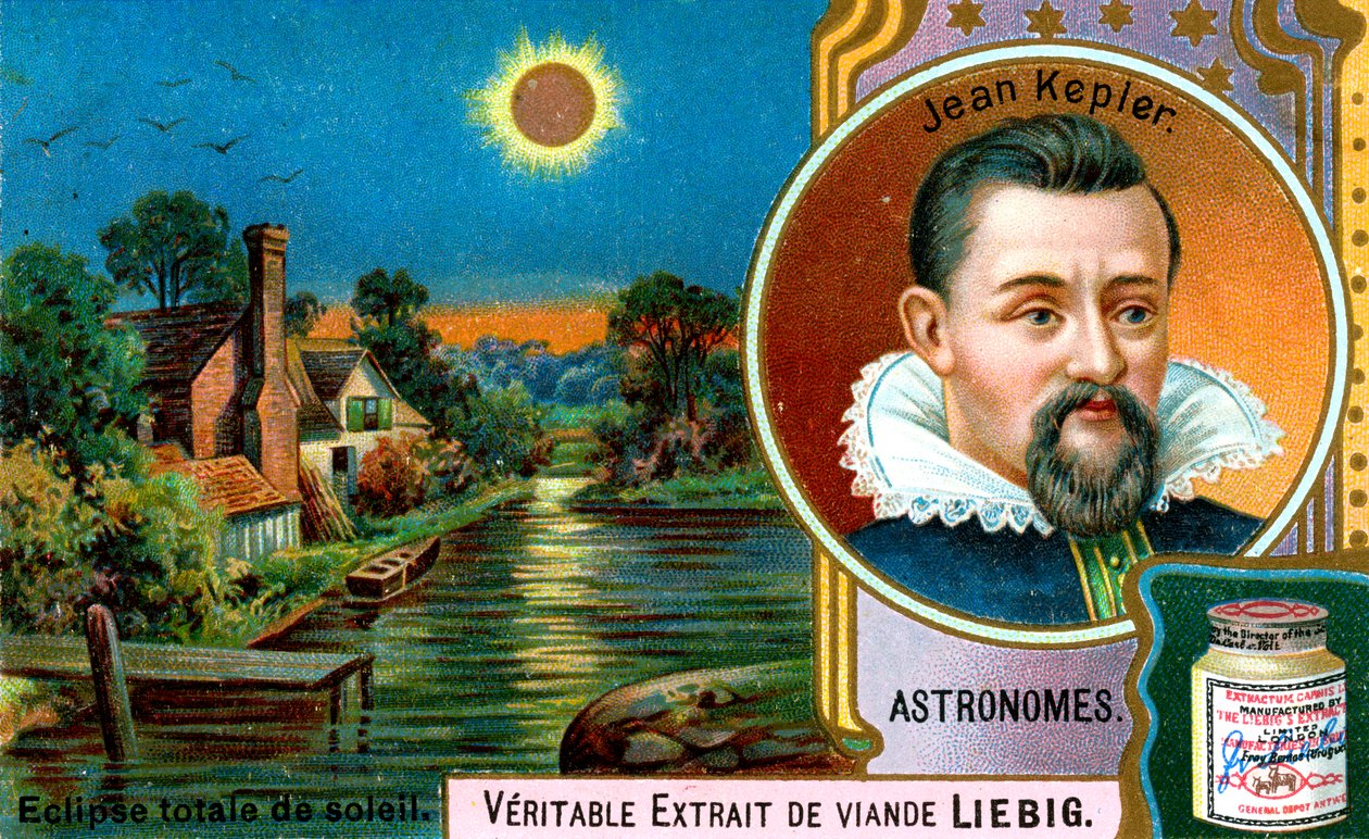 Johannes Kepler, saksalainen tähtitieteilijä, 1900 tekijältä Unbekannt