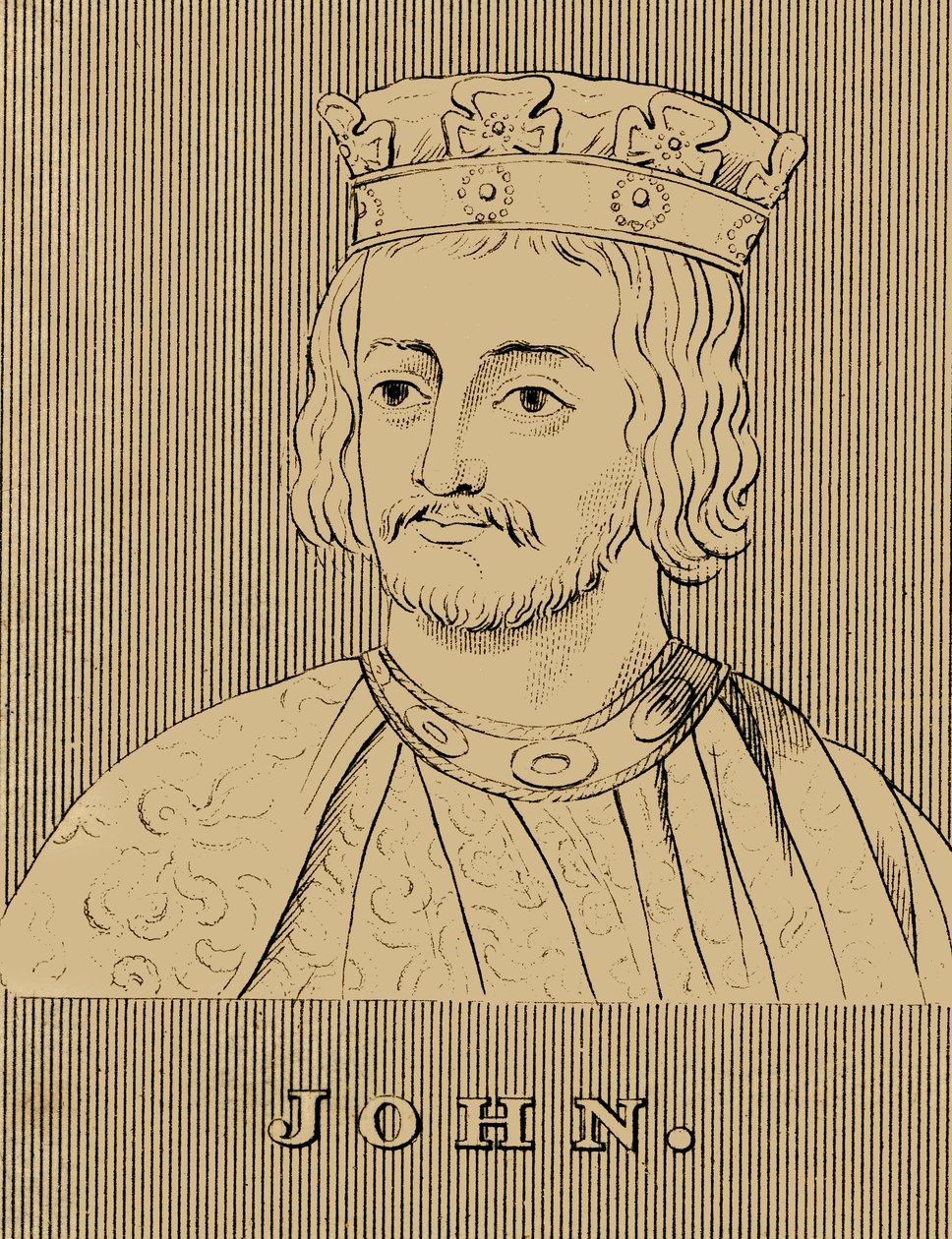 Johannes, 1166-1216, 1830. tekijältä Unbekannt