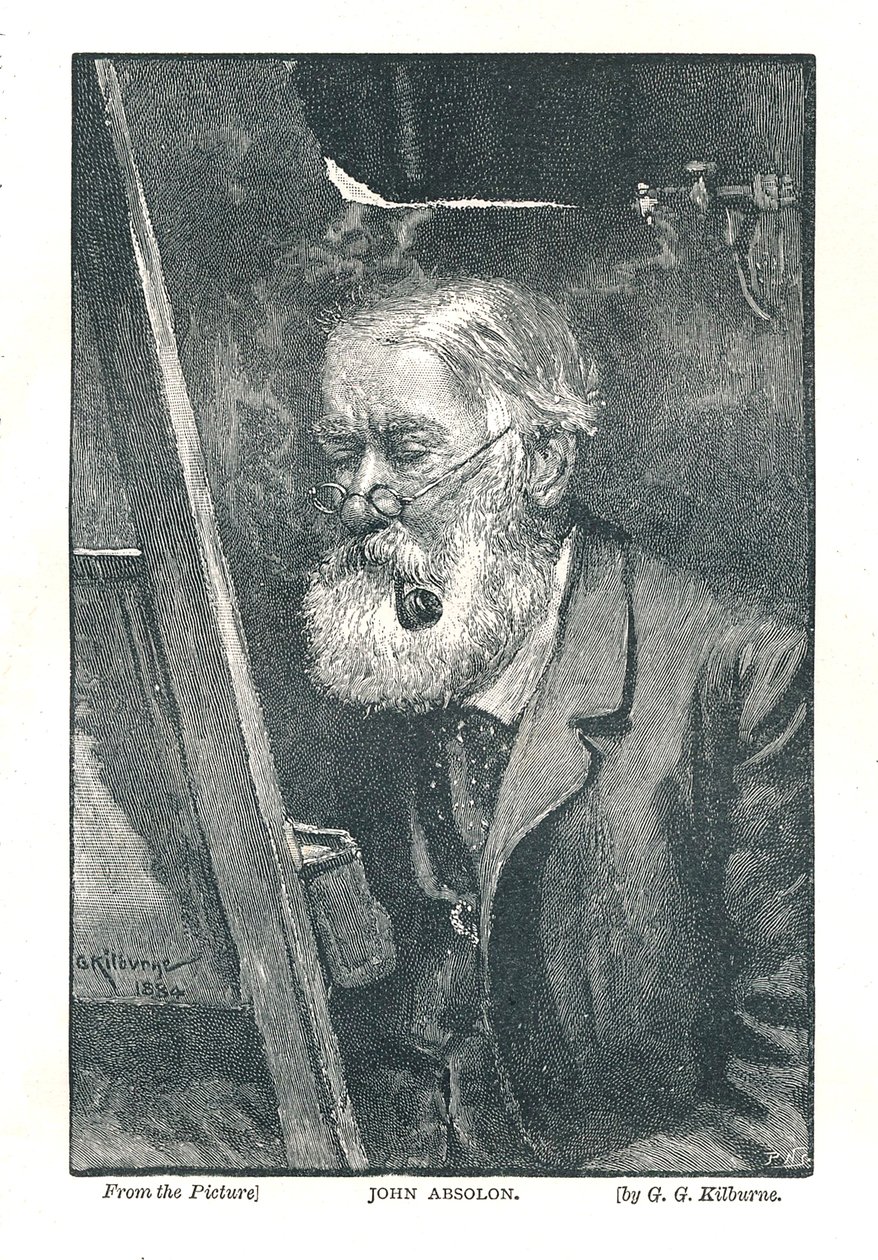 John Absolon, 1894 tekijältä Unbekannt