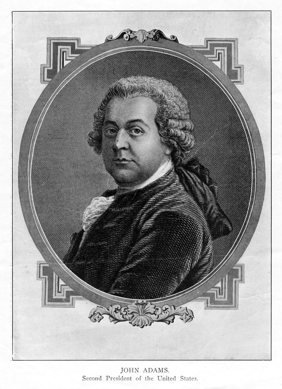 John Adams, Amerikan yhdysvaltojen presidentti, 1906 tekijältä Unbekannt