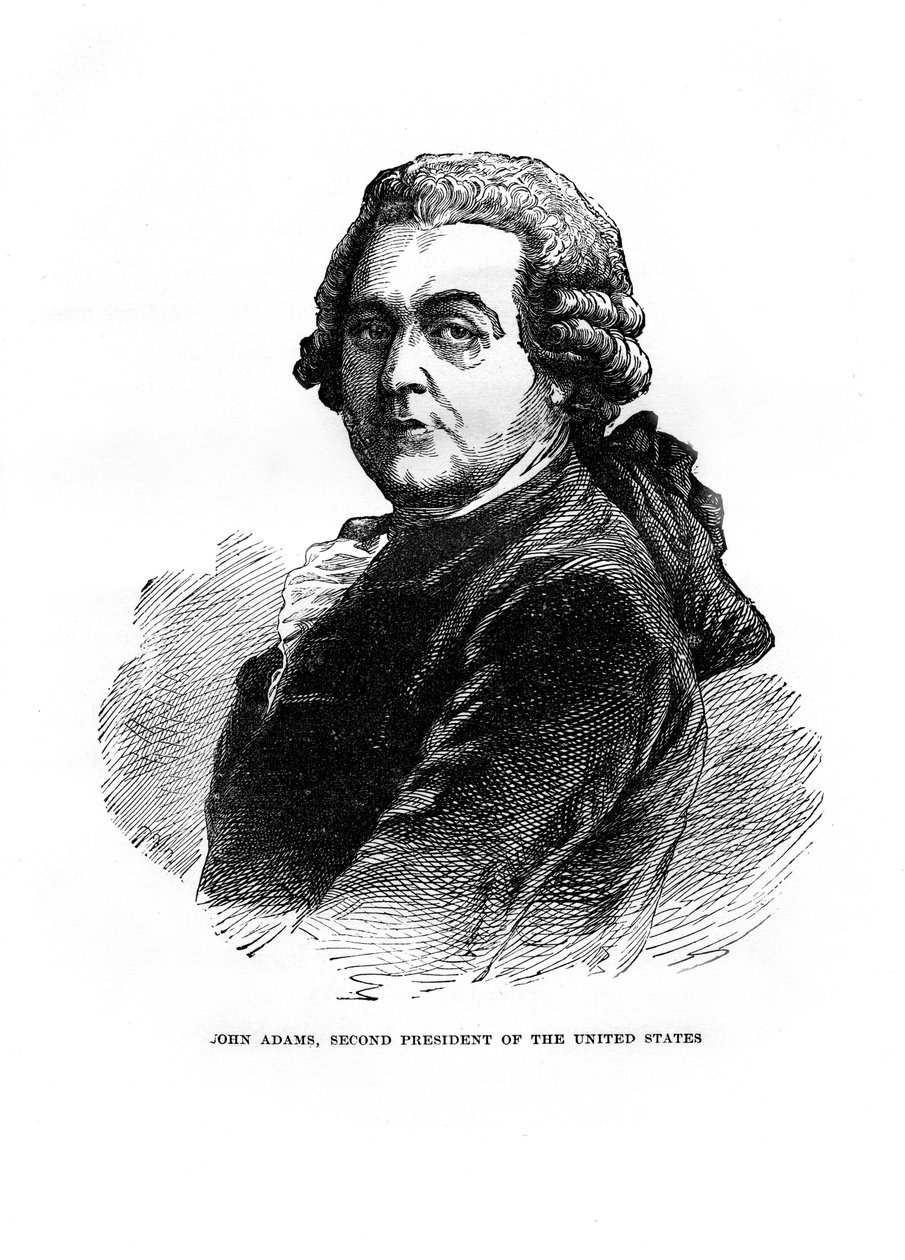 John Adams, Yhdysvaltain toinen presidentti, 1872 tekijältä Unbekannt