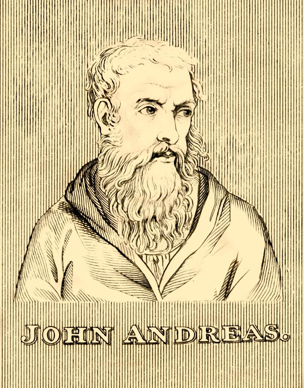 John Andreas, kuoli 1348, 1830. tekijältä Unbekannt