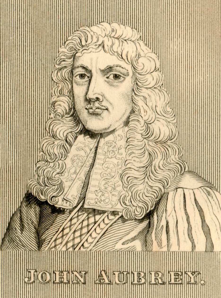 John Aubrey, 1626-1697, 1830. tekijältä Unbekannt