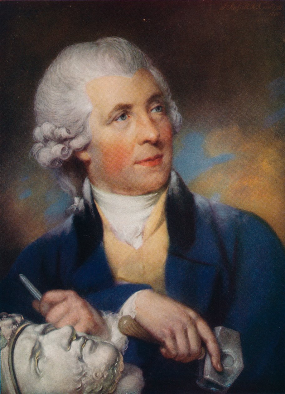 John Bacon 1740-1799 brittiläinen kuvanveistäjä, 1792, 1925 tekijältä Unbekannt