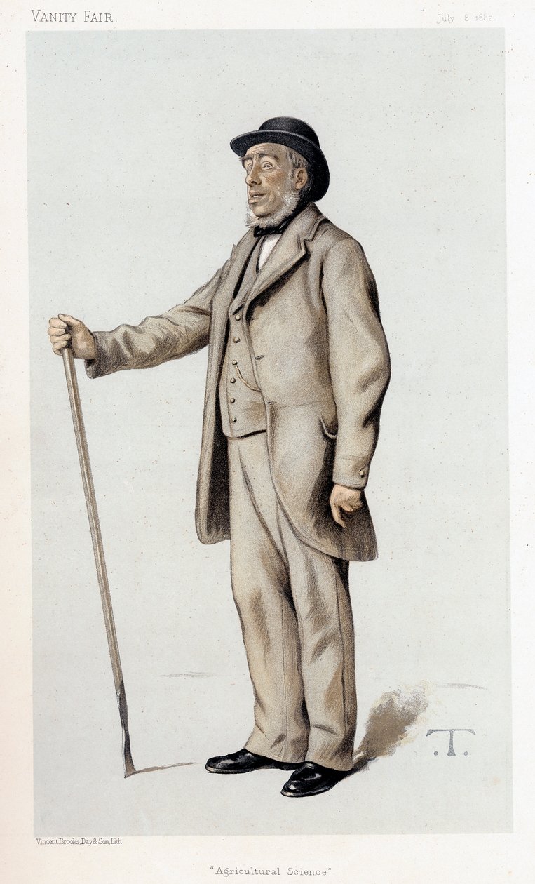 John Bennet Lawes, brittiläinen maanviljelijä, 1882 tekijältä Unbekannt