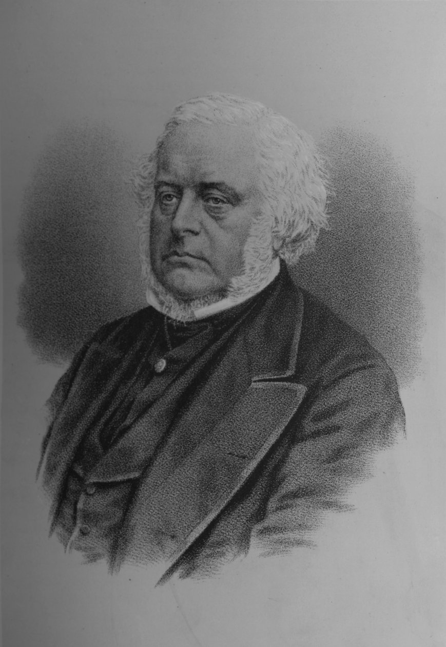 John Bright, brittiläinen poliitikko ja puhuja, 1870-luku 1883. tekijältä Unbekannt