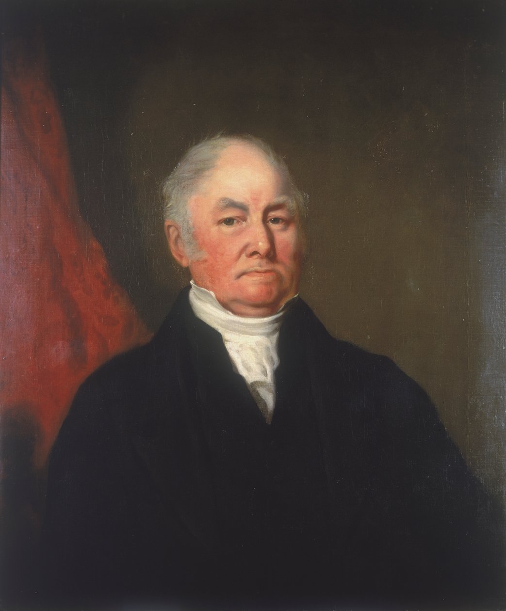 "John Charles Kitching, London Bridgen viimeinen vuorovesi", vuodelta 1825 tekijältä Unbekannt