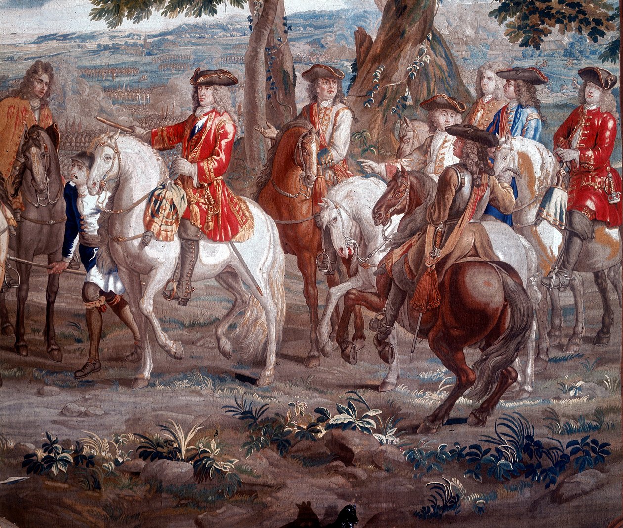 John Churchill, Marlboroughin herttua 1650-1722 englantilainen sotilas Blenheimin taistelussa 1704 tekijältä Unbekannt