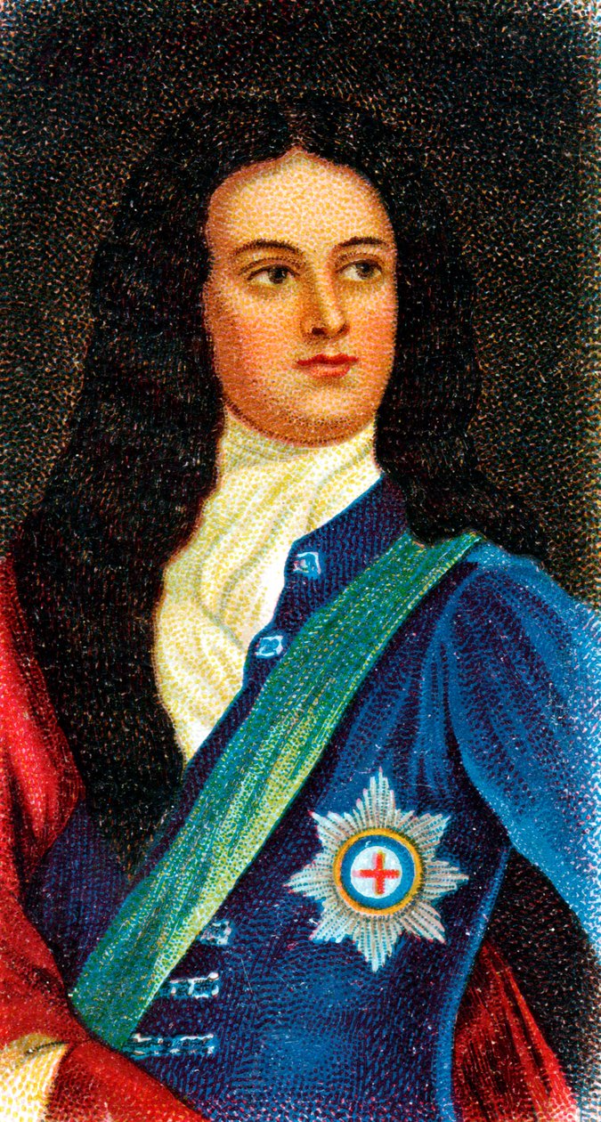 John Churchill, Marlboroughin ensimmäinen herttua 1650-1722, englantilainen sotilas tekijältä Unbekannt