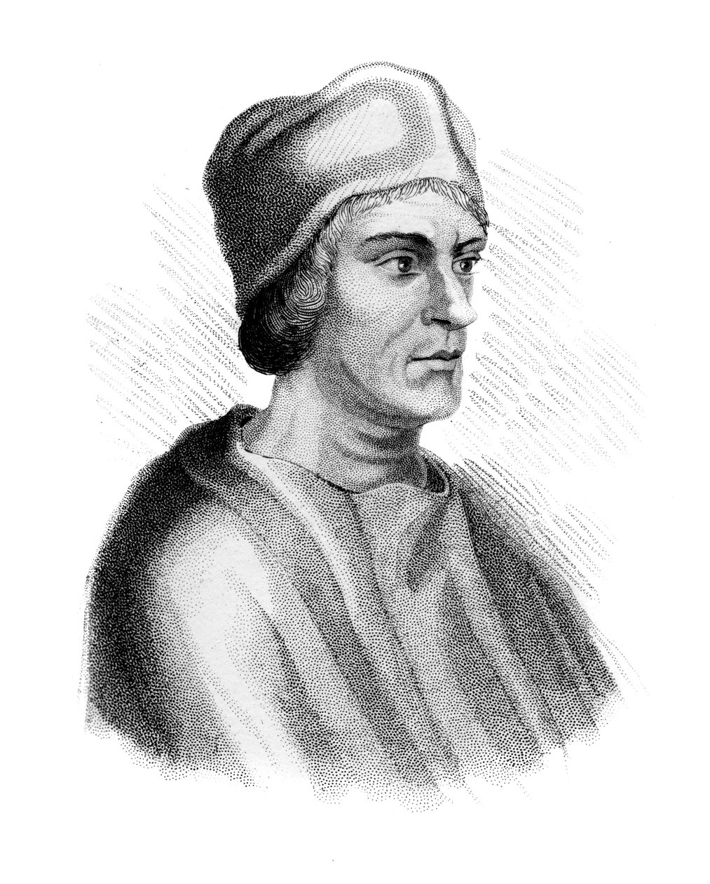 John Colet, englantilainen pappi ja koulutuksen pioneeri, 1850 tekijältä Unbekannt