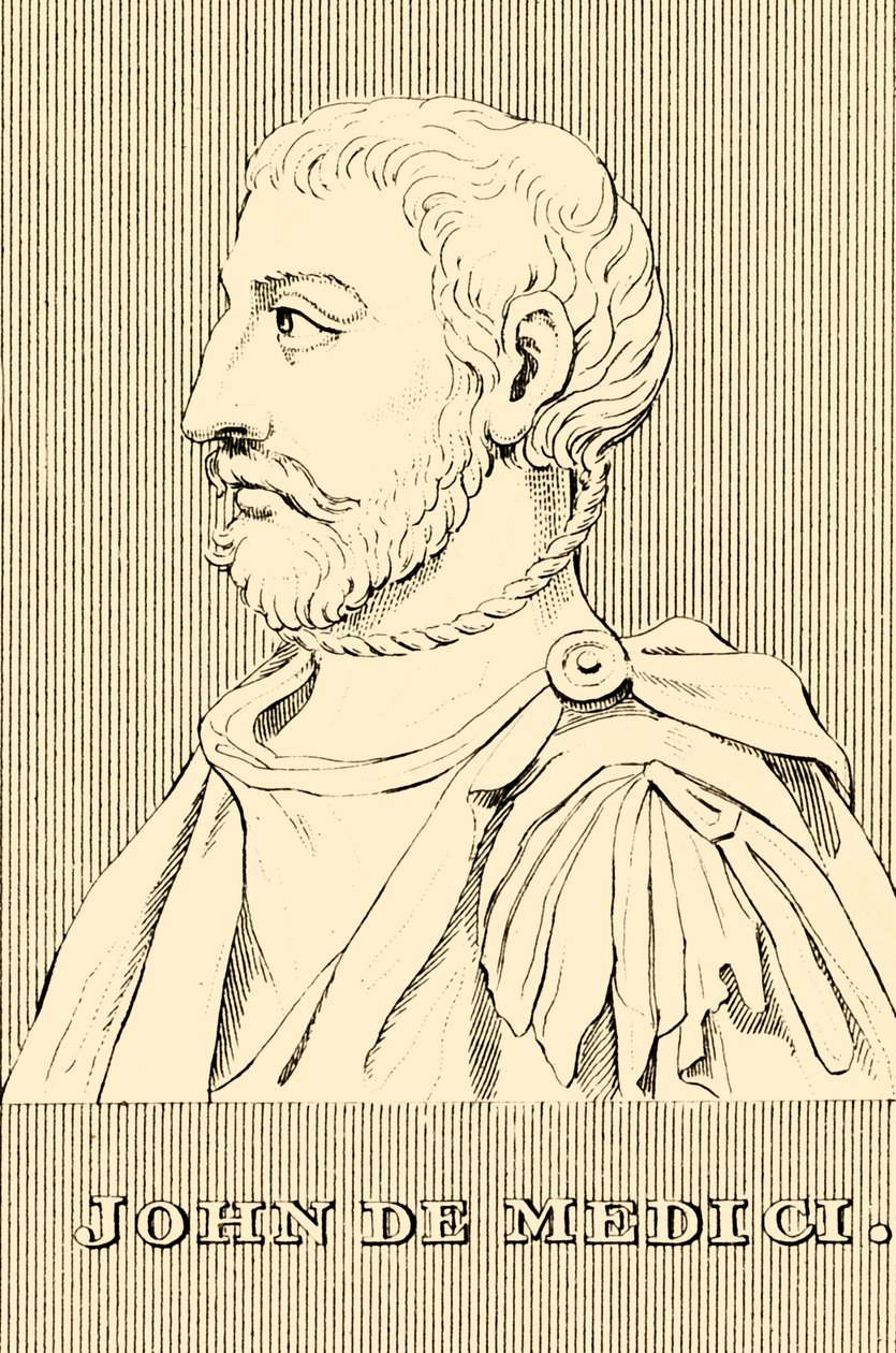 John De Medici, 1498-1526, 1830. tekijältä Unbekannt