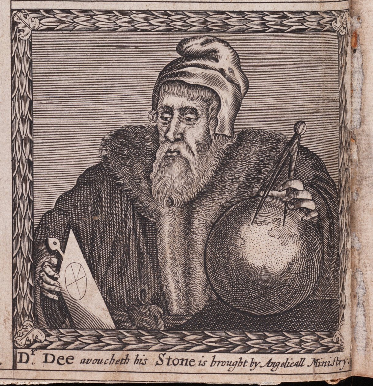 John Dee julkaisusta: Inspiratien veljeskunta, 1659 tekijältä Unbekannt