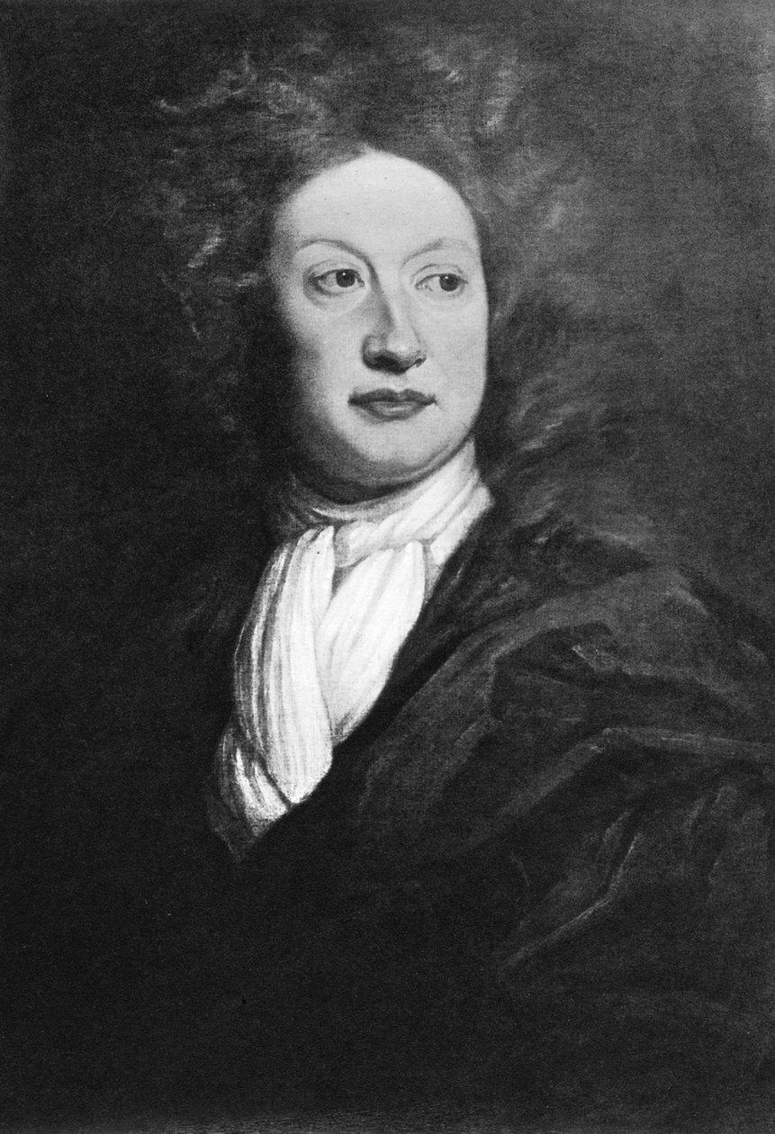 John Dryden, englantilainen runoilija, kirjallisuuskriitikko ja näytelmäkirjailija, 1800-luku tekijältä Unbekannt