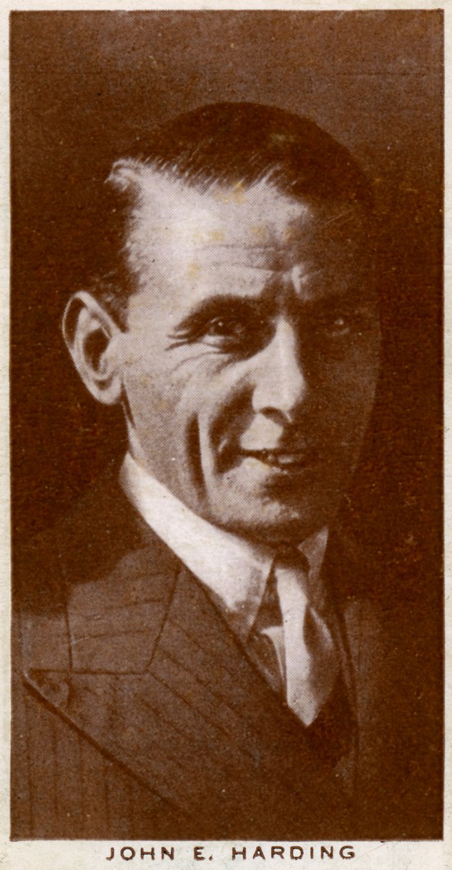 John E Harding, brittiläinen nyrkkeilypäällikkö ja otteluntekijä, 1938 tekijältä Unbekannt