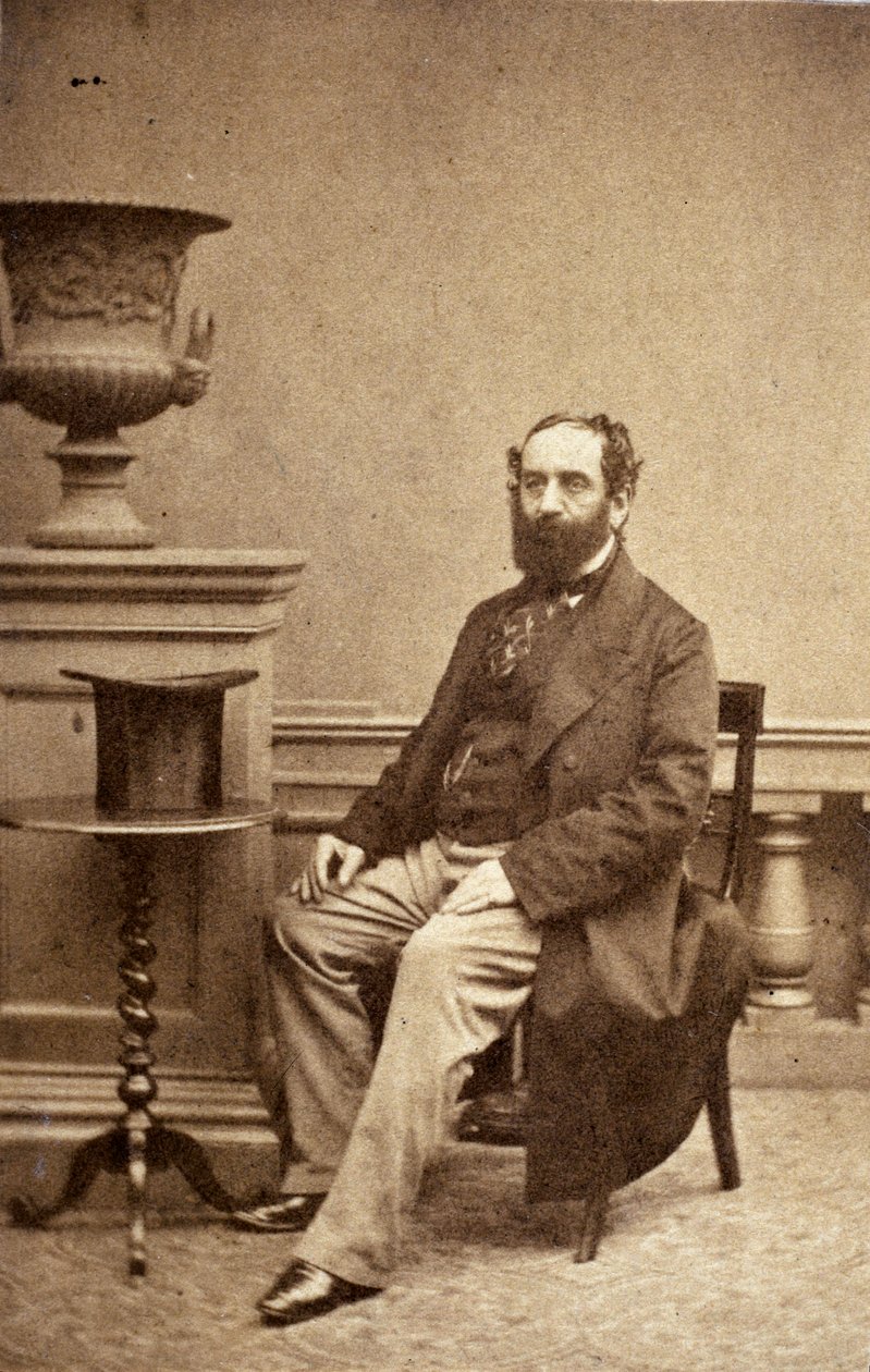 John Elliotson, brittiläinen lääkäri, n. 1860-luku tekijältä Unbekannt