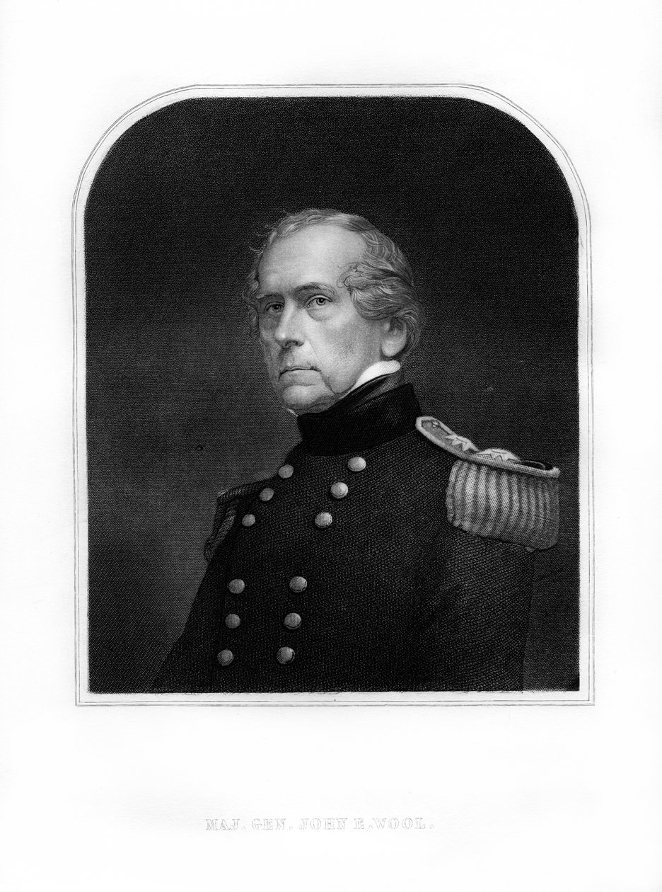 John Ellis Wool, Yhdysvaltain armeijan upseeri, 1872 tekijältä Unbekannt