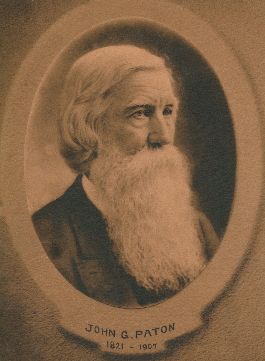 John Gibson Paton 1824-1907, skotlantilaissyntyinen protestanttinen lähetyssaarnaaja, 1910-luku tekijältä Unbekannt