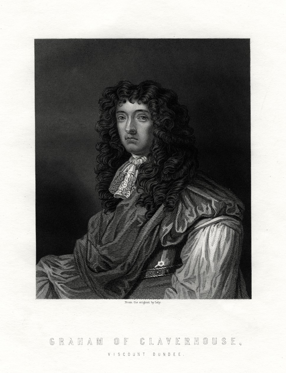 John Graham Claverhousesta, 1. varakreivi Dundee n. 1648-1689, 1800-luku tekijältä Unbekannt