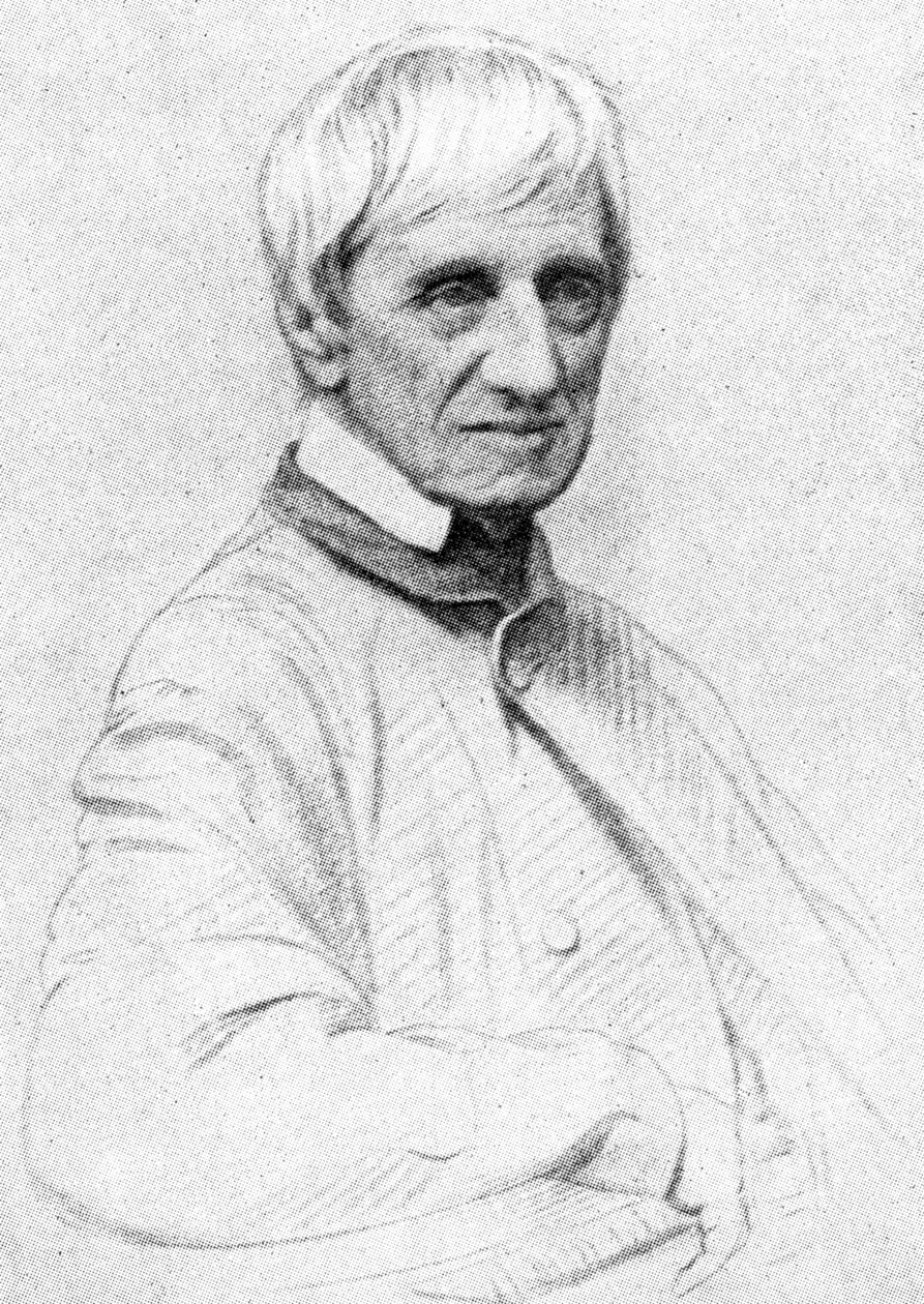 John Henry Newman 1801-1890, brittiläinen kardinaali tekijältä Unbekannt