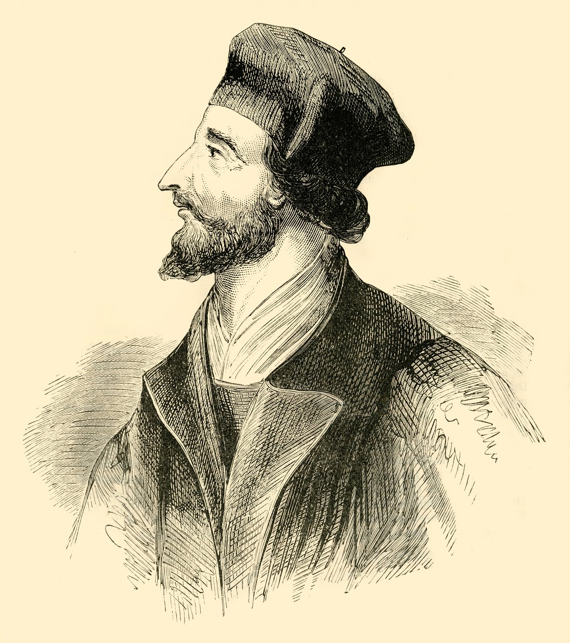 John Huss, c1369-1415, 1890. tekijältä Unbekannt