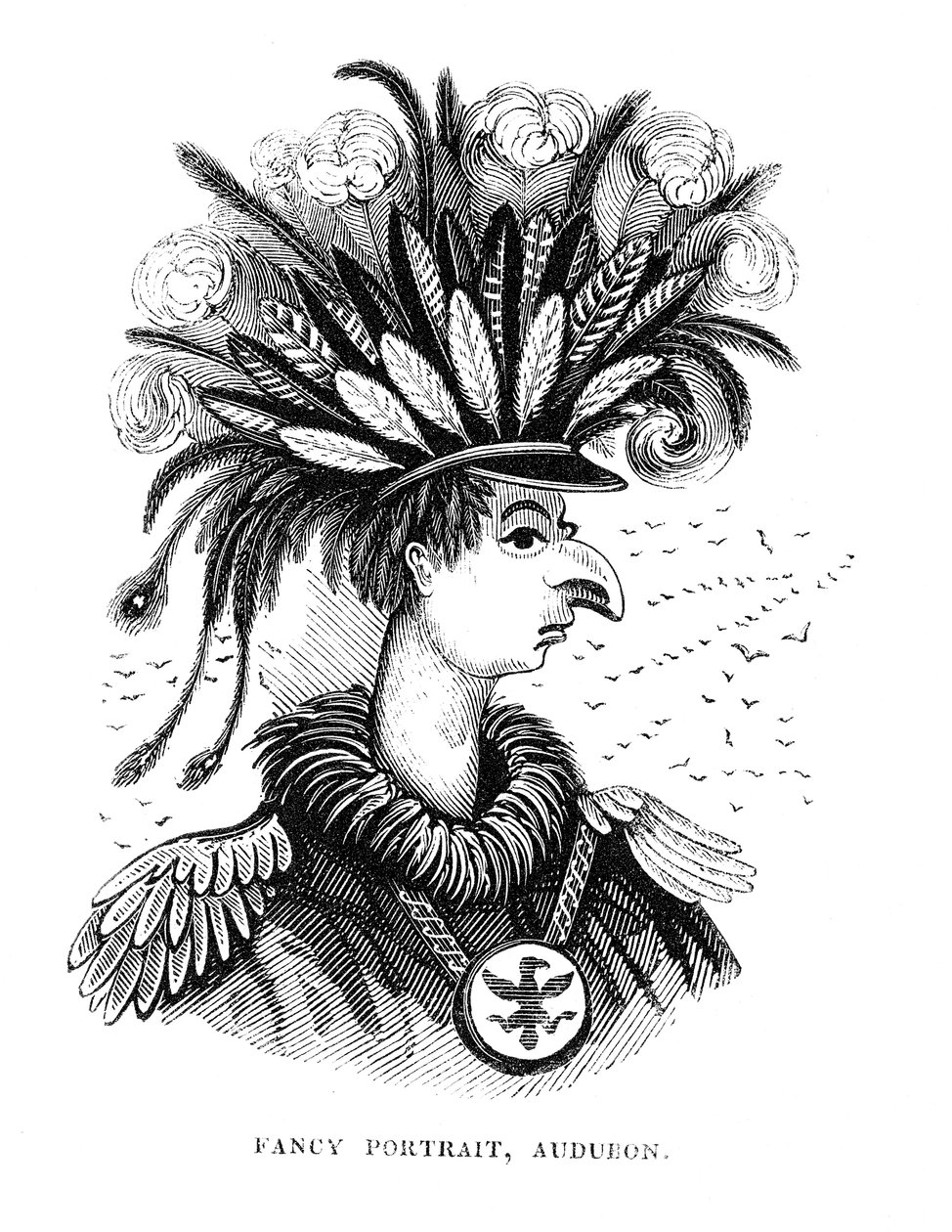 John James Audubon 1780-1851, yhdysvaltalainen ornitologi ja taiteilija, 1836 tekijältä Unbekannt