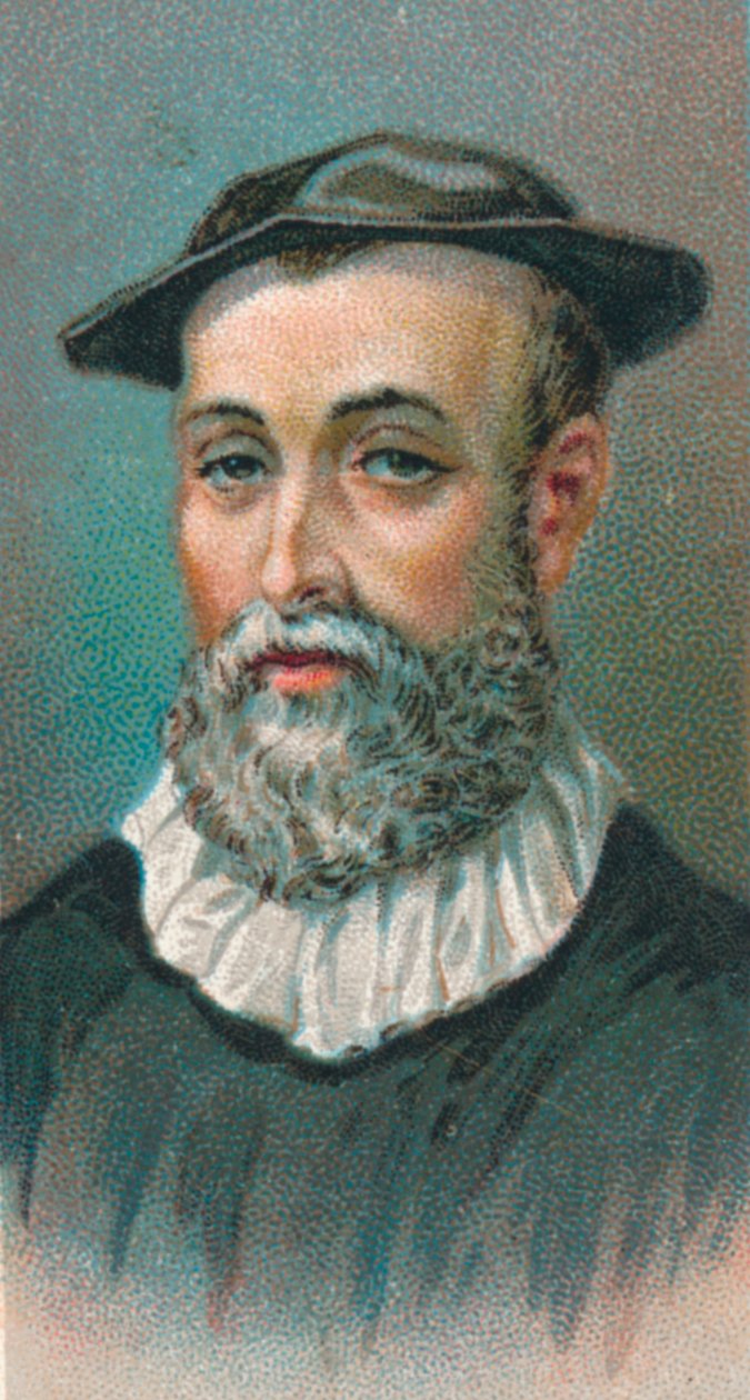 John Knox c1514-1572, skotlantilainen uskonnollinen uudistaja, 1924 tekijältä Unbekannt