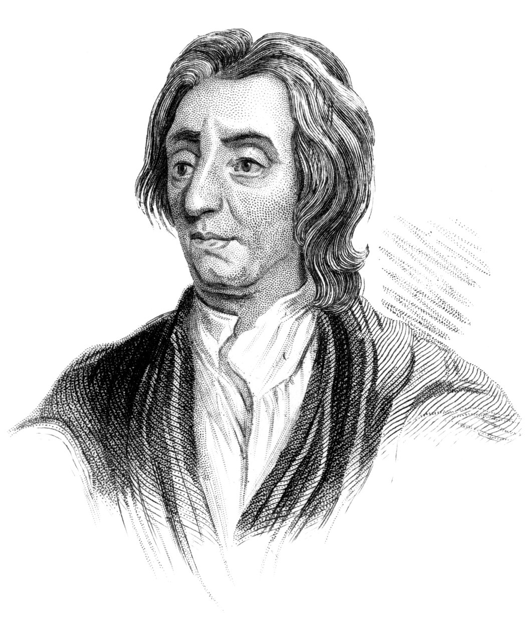 John Locke, englantilainen filosofi, 1850 tekijältä Unbekannt
