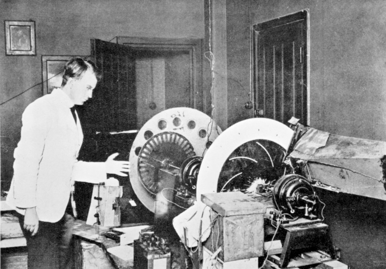 John Logie Baird 1888-1946, skotlantilainen sähköinsinööri ja television pioneeri, 1920-luku tekijältä Unbekannt