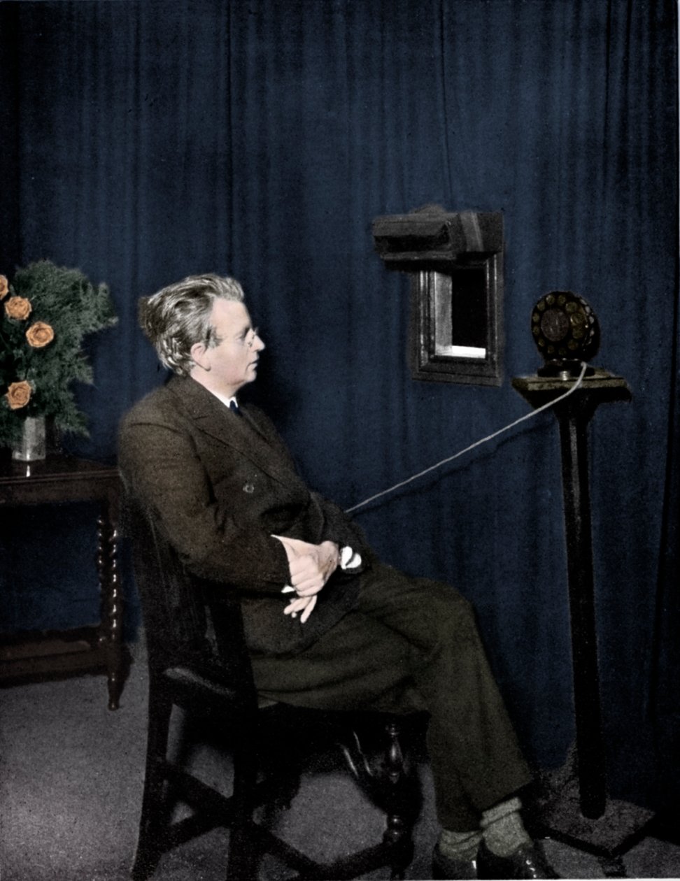John Logie Baird 1888-1946, skotlantilainen sähköinsinööri ja television pioneeri, 1920-luku tekijältä Unbekannt