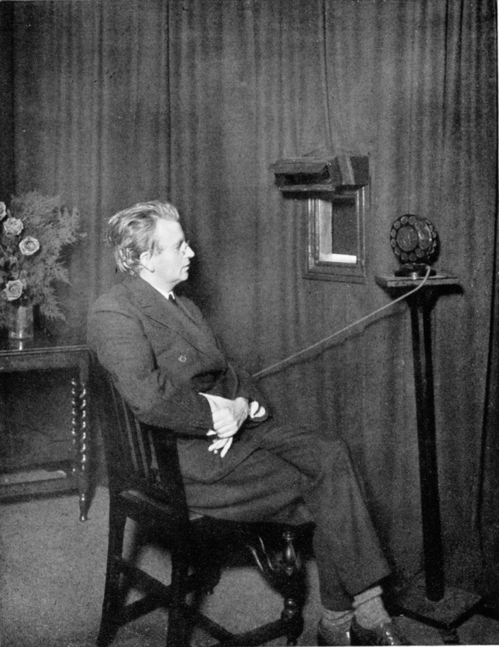John Logie Baird 1888-1946, skotlantilainen sähköinsinööri ja television pioneeri, 1920-luku tekijältä Unbekannt