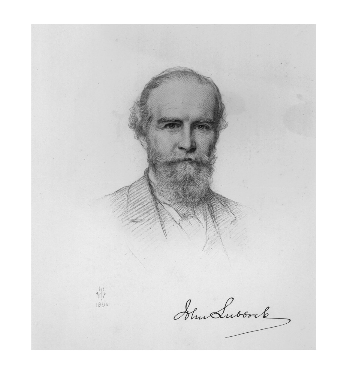 John Lubbock, 1896. tekijältä Unbekannt