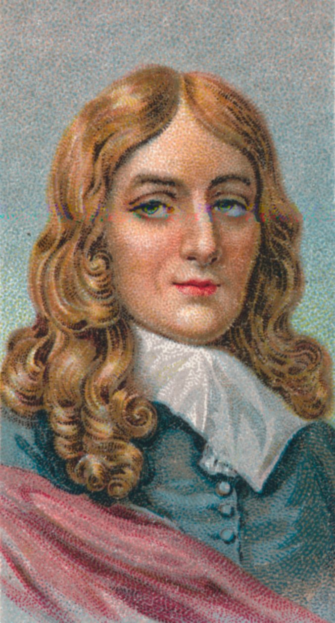 John Milton 1608-1674, englantilainen runoilija, 1924 tekijältä Unbekannt