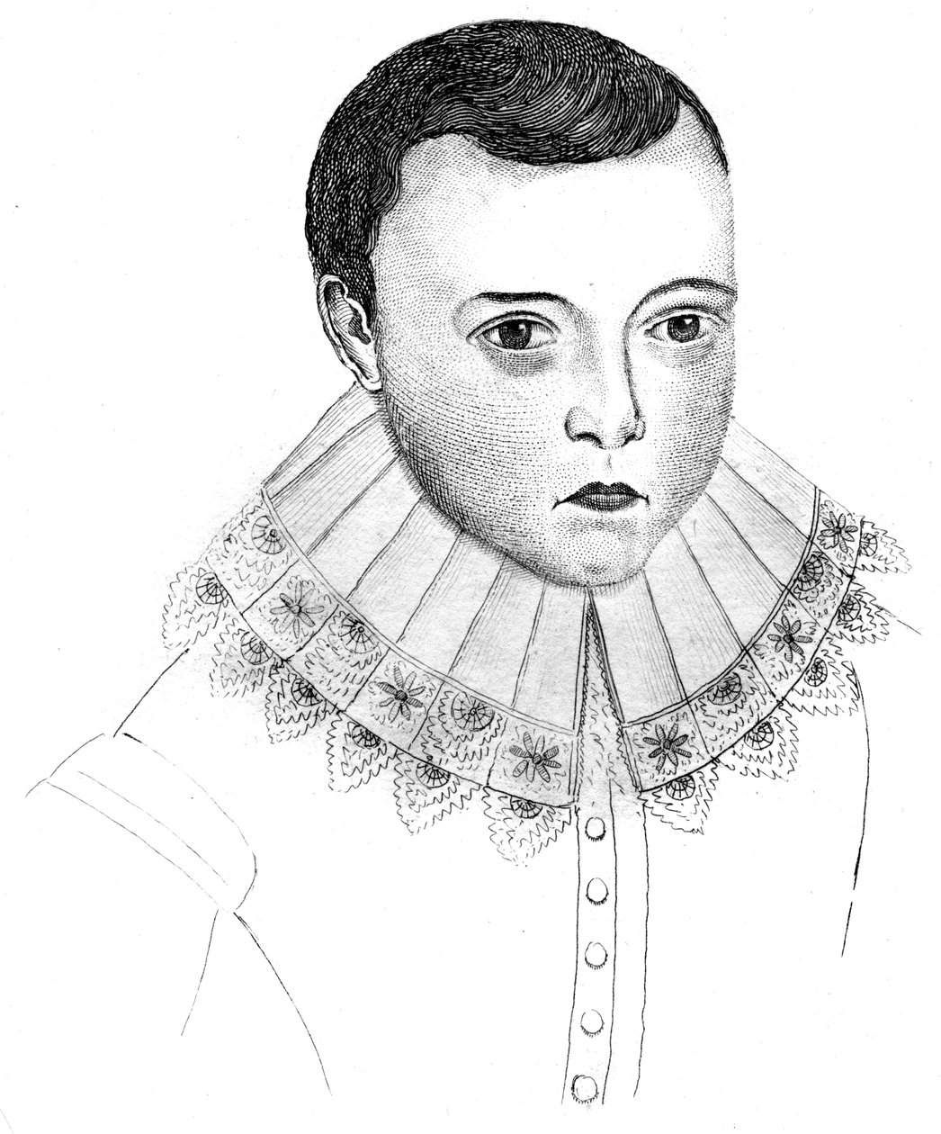 John Milton nuorena, 1787 tekijältä Unbekannt